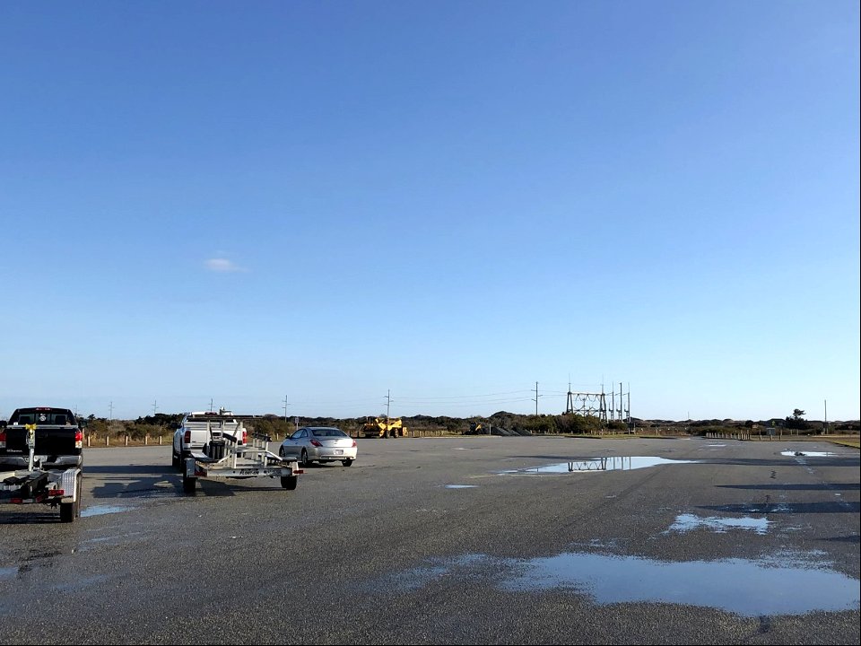 Oregon Inlet Boat Ramp Parking Lot