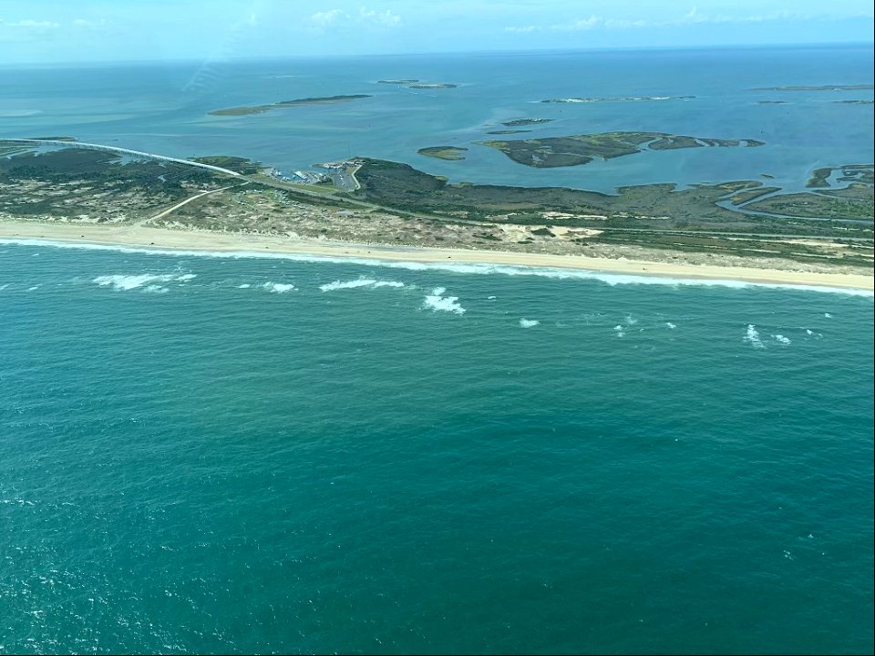 Aerial view of the Ramp 4 area