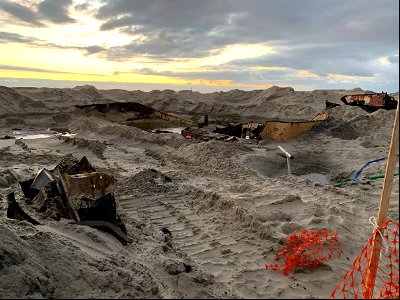 Ocean Pursuit removal progress 10-28-2021
