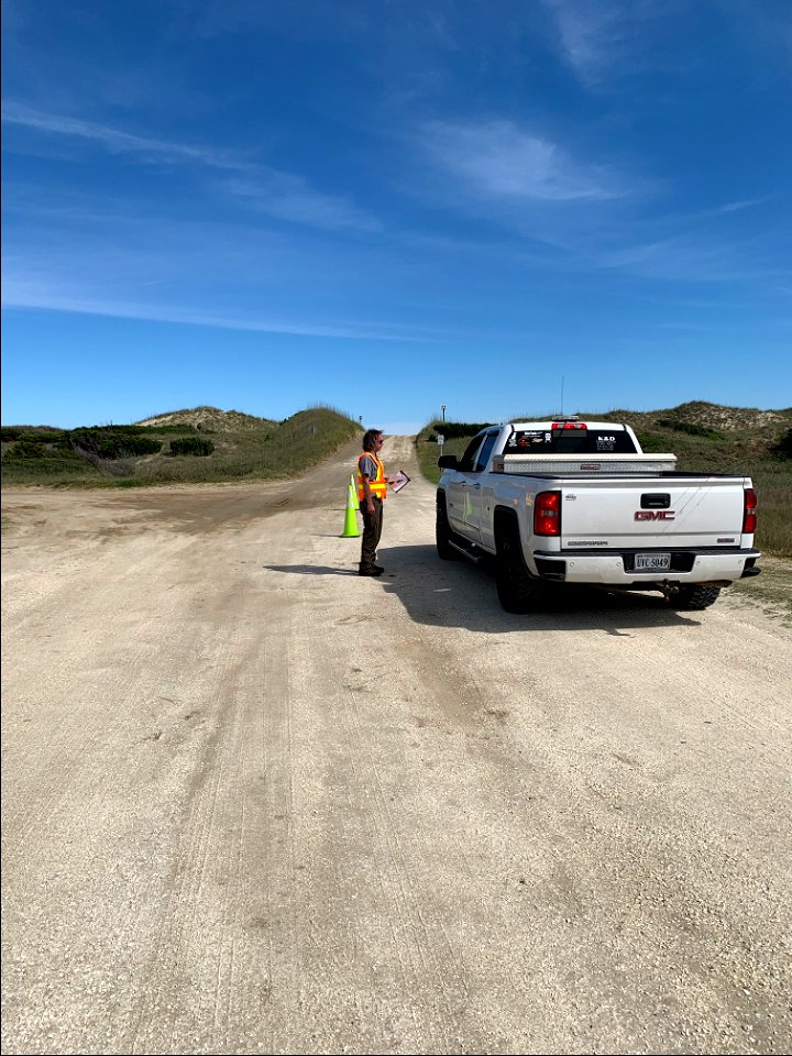 Beach Ambassador at ORV ramp