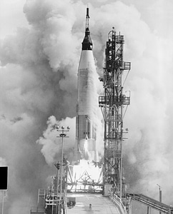 Mercury-Atlas 4 spacecraft