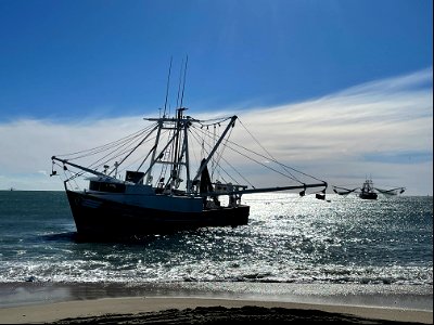 Fishing vessel Jonathan Ryan grounding 11-29-2021