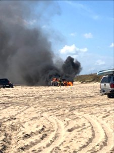 Vehicle fire at Ramp 38 09-10-2021