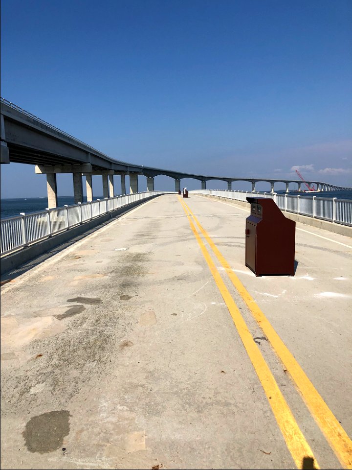 Bonner Bridge Pier looking north