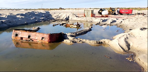 Ocean Pursuit removal progress 10-30-2021