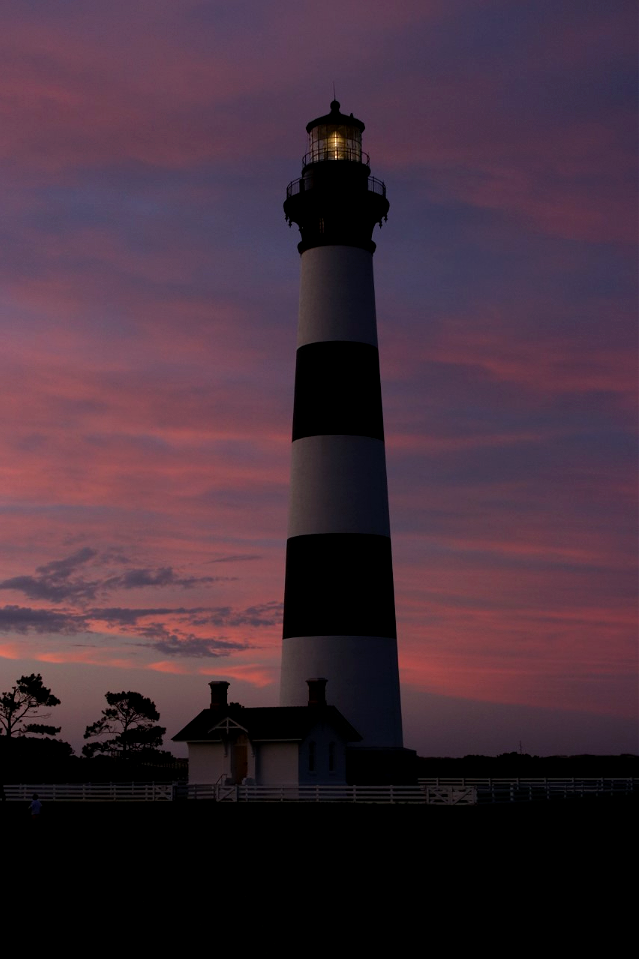 Bodie Island Lighthouse full moon climb June 2021