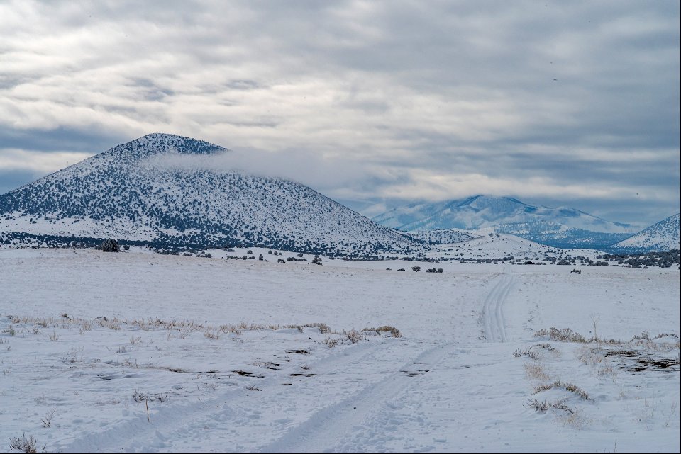 Winter in the Cinder Hills