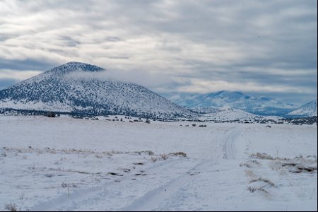 Winter in the Cinder Hills