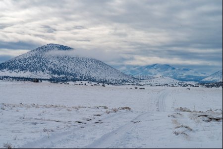 Winter in the Cinder Hills photo