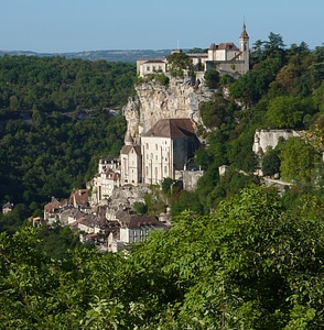 Castle Rocamadour France photo