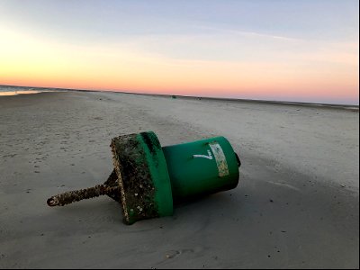 Ocracoke Island buoy photo