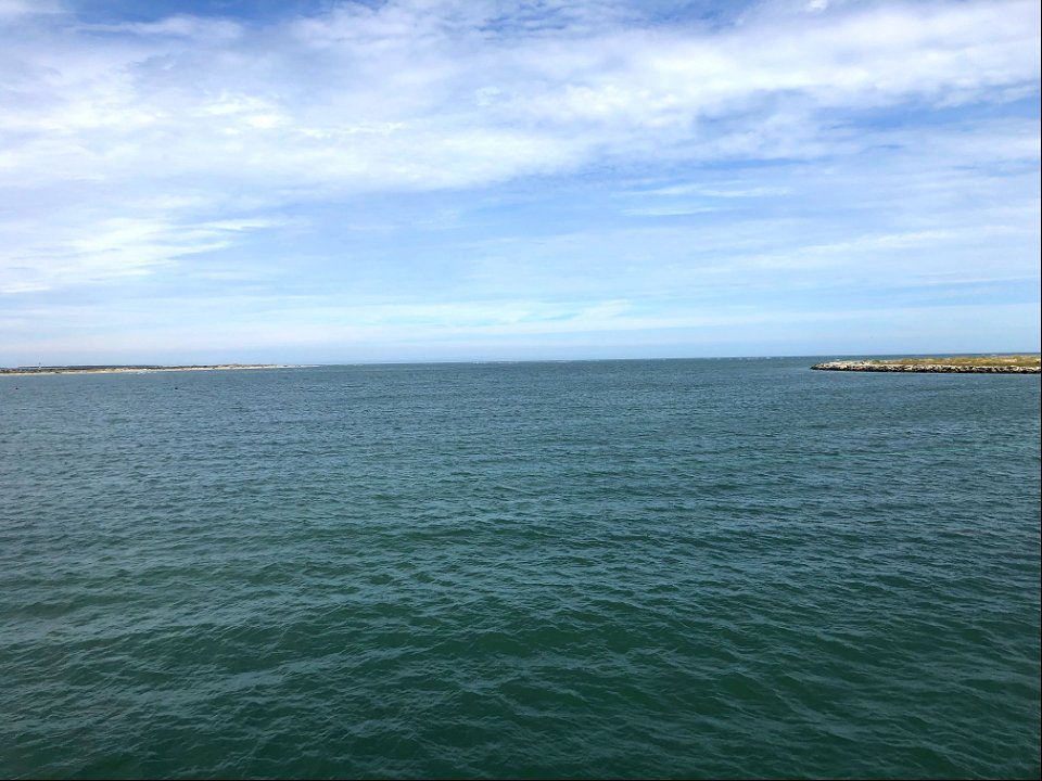 View from the Bonner Bridge Pier