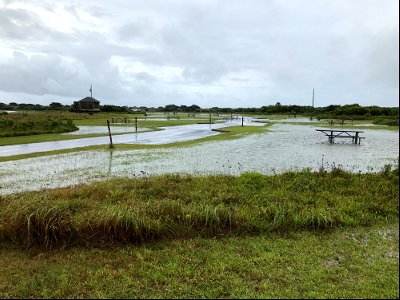 Cape Point Campground after significant rainfall (1) August 2021