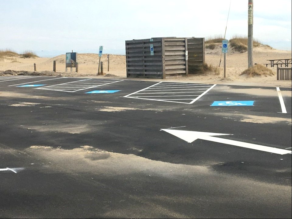 Old Lighthouse Parking Lot Project January 2021