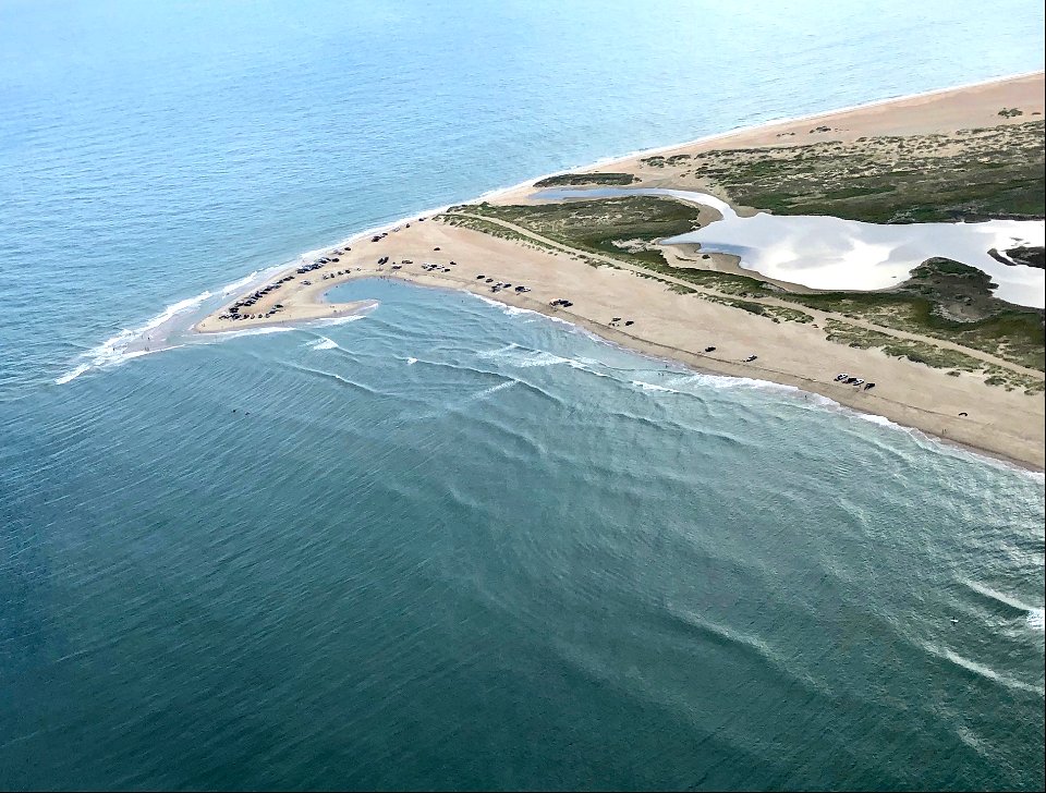 Aerial view of Cape Point on August 7, 2020