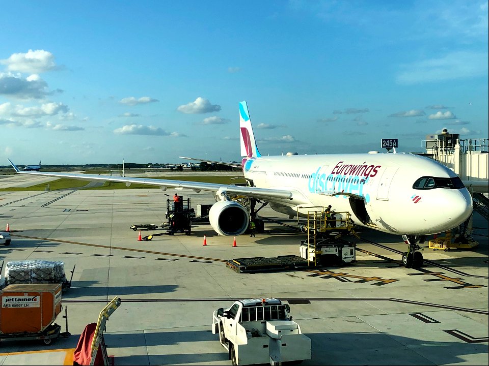 Eurowings Discover A330-300 at MCO