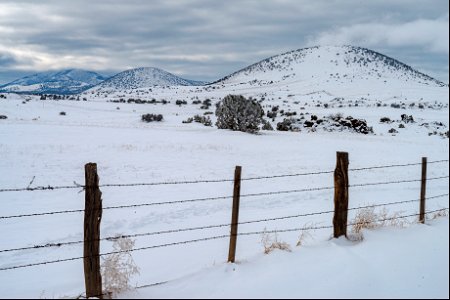 Winter in the Cinder Hills