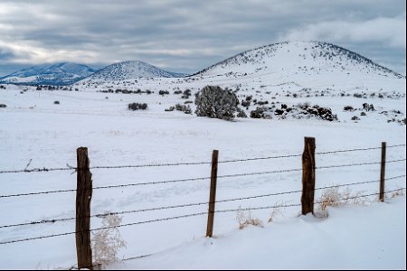 Winter in the Cinder Hills photo