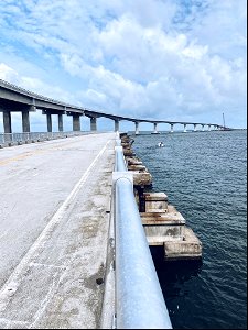 Bonner Bridge Pier looking north