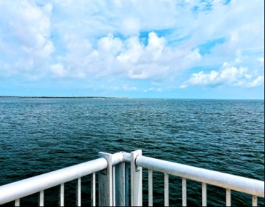 Bonner Bridge Pier looking northeast