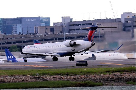Delta Connection CRJ-900 departing BOS photo