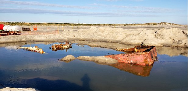 Ocean Pursuit removal progress 10-30-2021