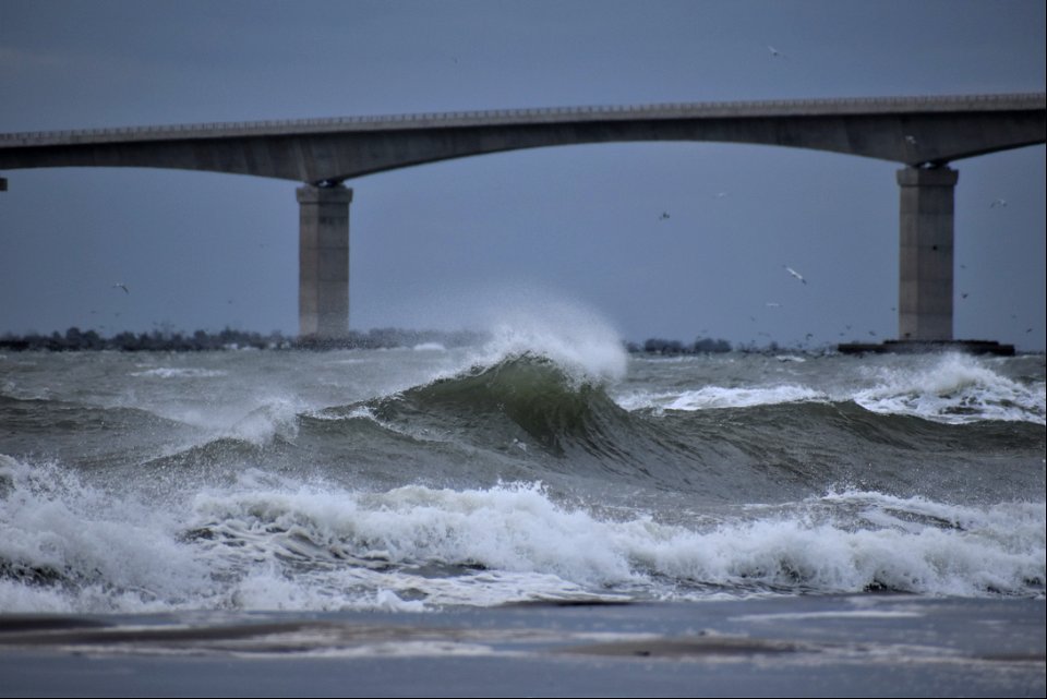 Conditions at Oregon Inlet on March 8, 2023