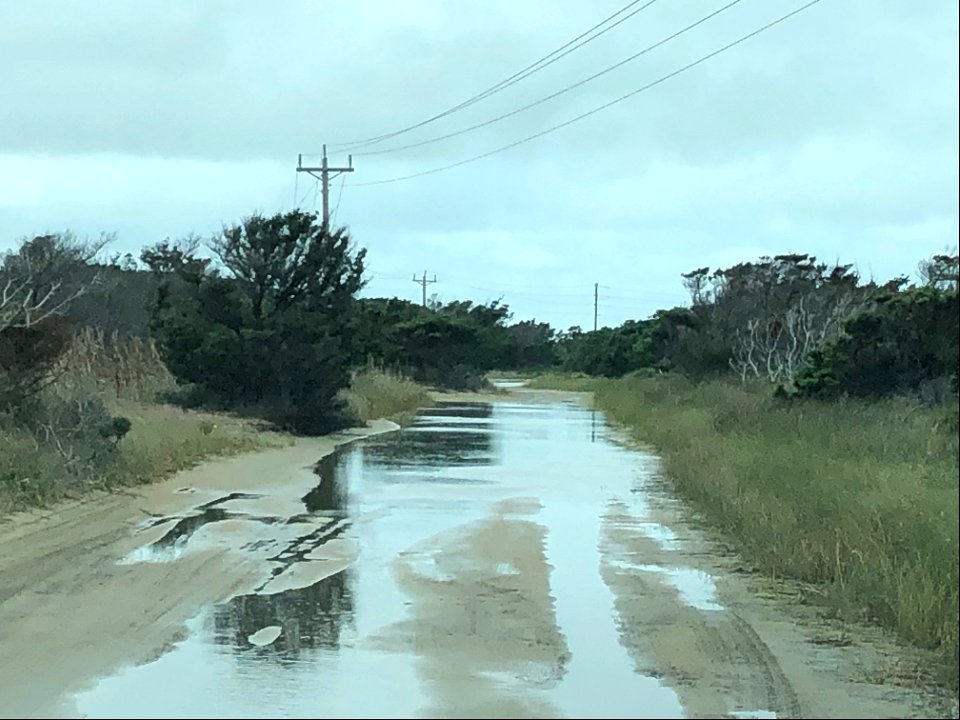 Pole Road standing water 10-09-19