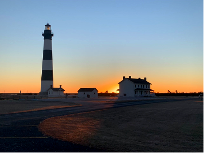 Sunrise at Bodie Island Light Station