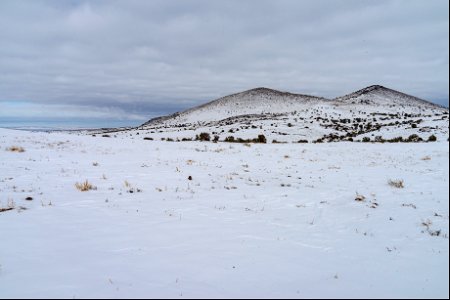 Winter in the Cinder Hills