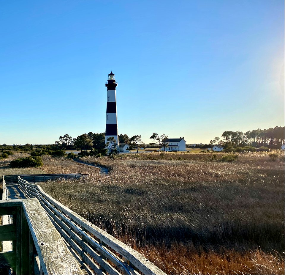 Bodie Island Lighthouse on Dec. 12, 2021