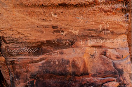 Rock art in Red Rock Country photo