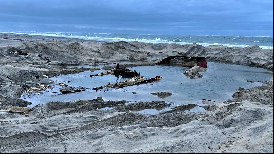 Ocean Pursuit removal progress 10-29-2021
