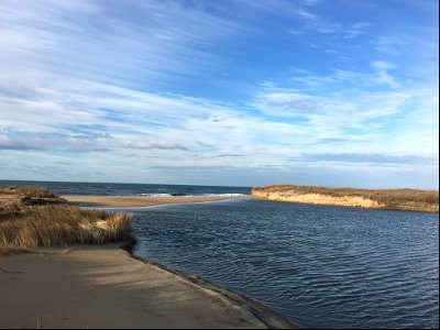 Salt Pond Drainage area on Feb. 22, 2021