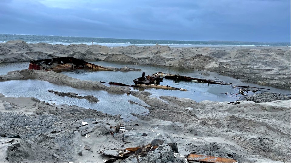 Ocean Pursuit removal progress 10-29-2021