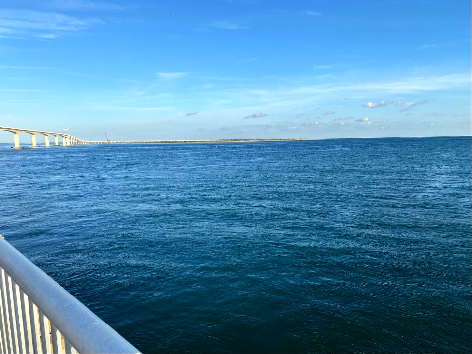 Bonner Bridge Pier offers a great view of Oregon Inlet