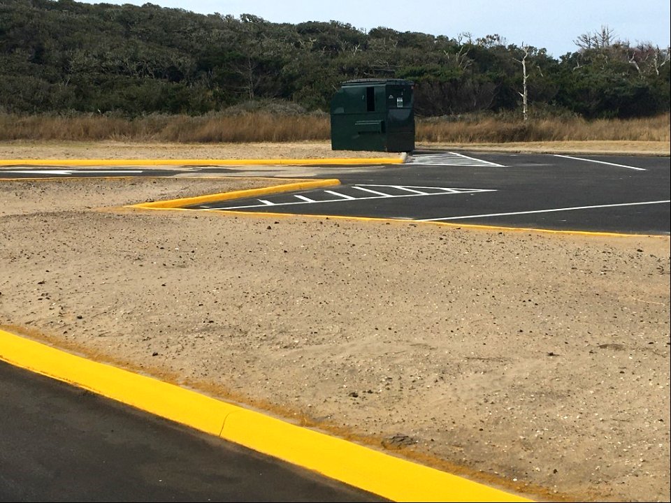 Old Lighthouse Parking Lot Project January 2021