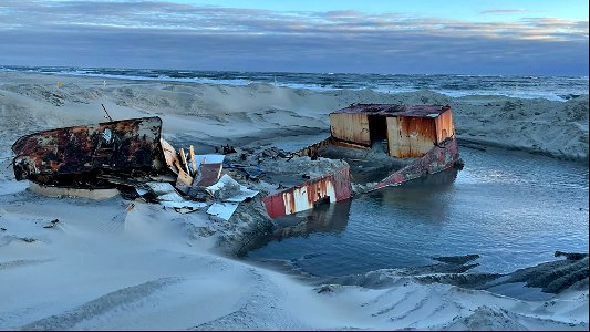 Ocean Pursuit removal progress 10-27-2021