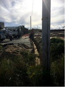 Frisco Beach Access update - working on electrical changeover