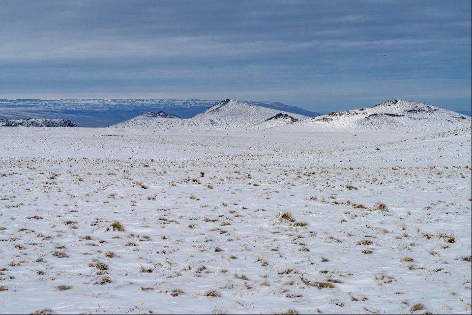 Winter in the Cinder Hills