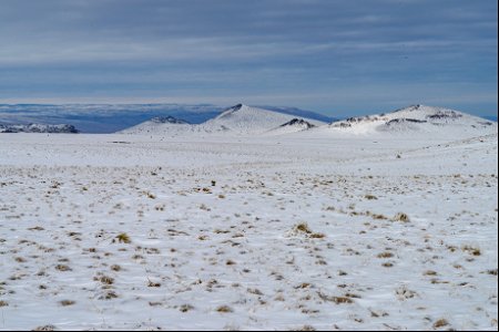 Winter in the Cinder Hills photo