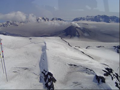 Crater of Mt. Veniaminof photo