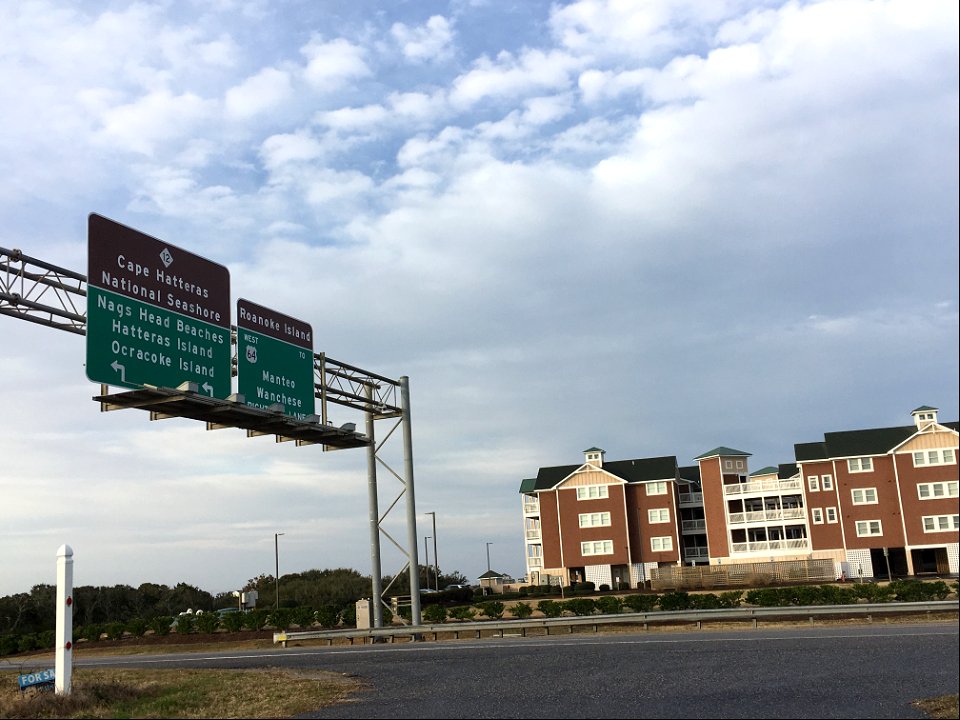 Cape Hatteras National Seashore highway sign (1)