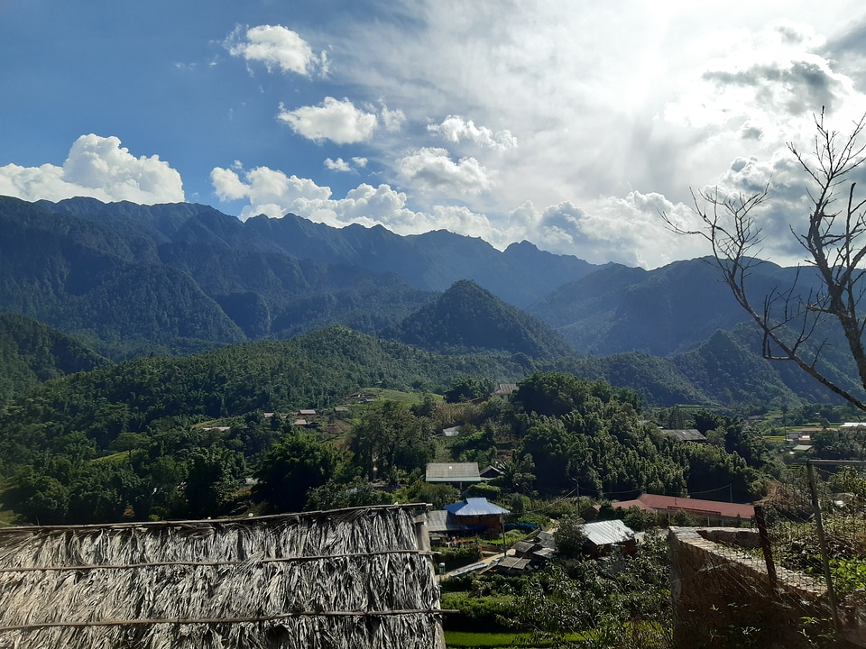 SaPa is a town in the Hoang Lien Son Mountain in Vietnam