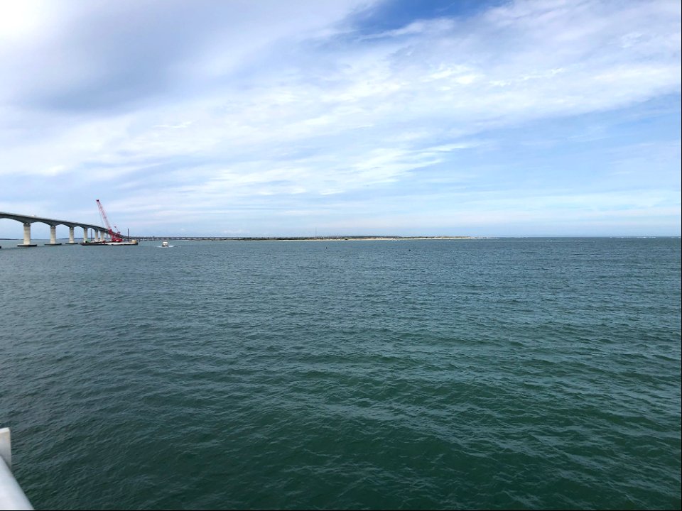 View from the Bonner Bridge Pier