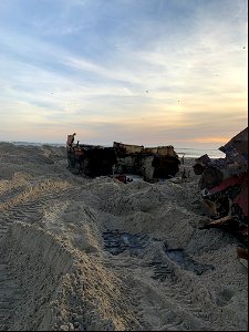 Ocean Pursuit removal progress 11-10-2021