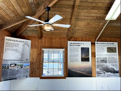 Ocracoke Discovery Center progress photo June 2021