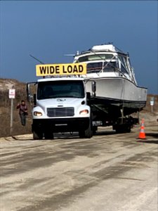 Bite Me departs Cape Hatteras National Seashore 02-04-2022