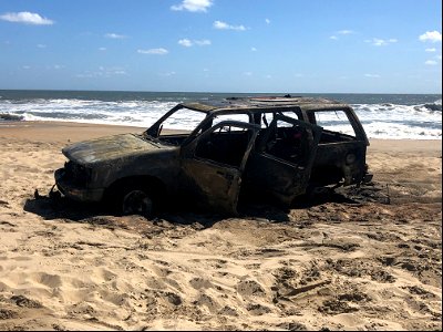 Vehicle fire at Ramp 38 09-10-2021