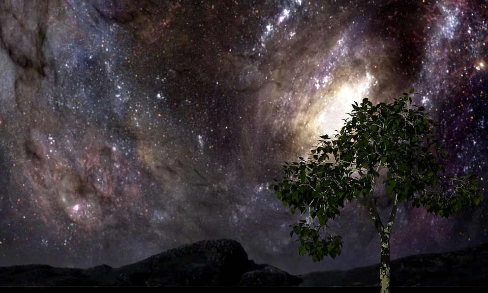 Universe sky constellation